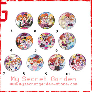 Pretty Rhythm Aurora Dream /Rainbow Live Naru Ayaseプリティーリズム Anime Pinback Button Badge Set 1a or 1b( or Hair Ties / 4.4 cm Badge / Magnet / Keychain Set )